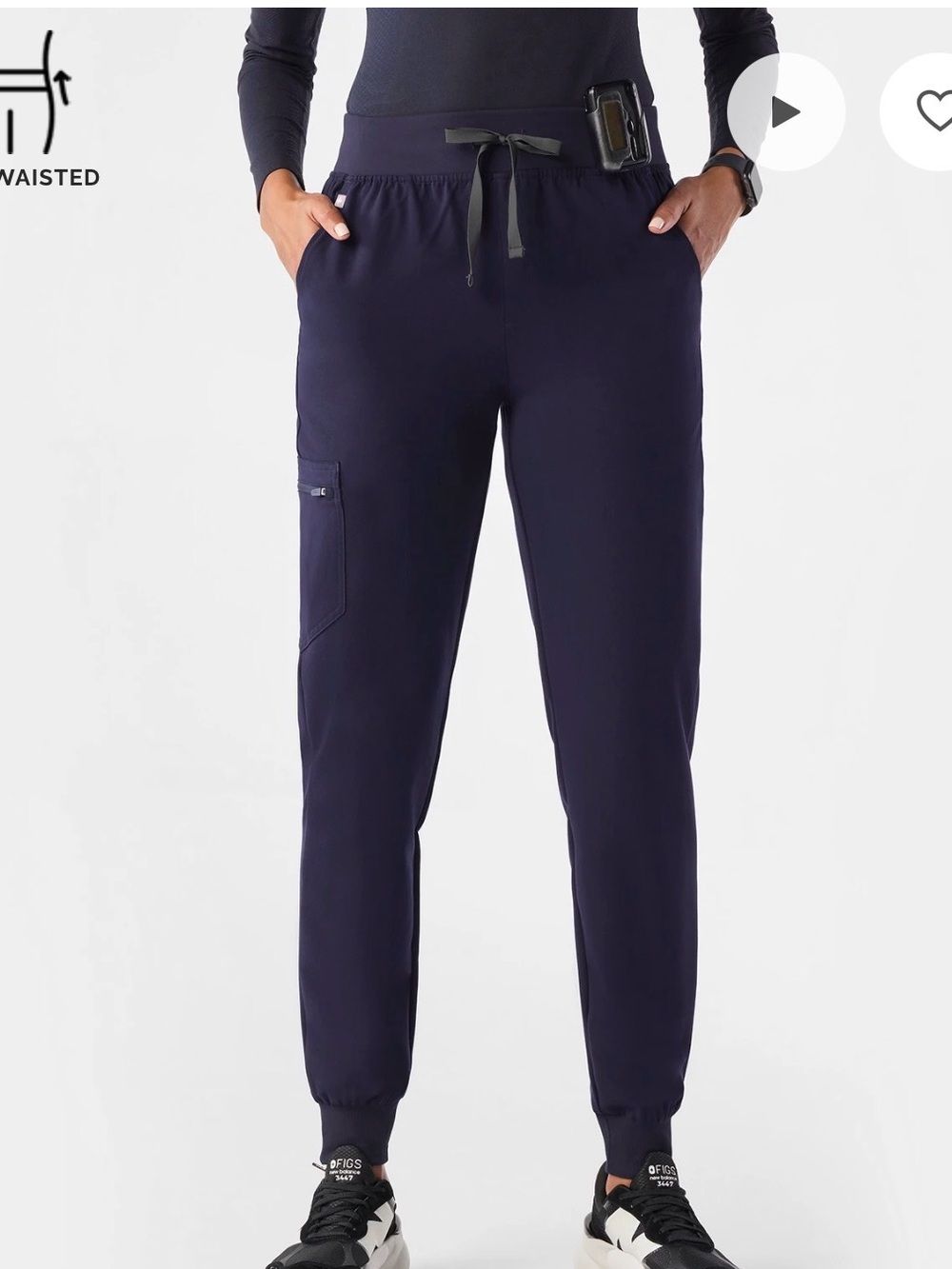 High Waisted Zamora Jogger Scrub Pants™